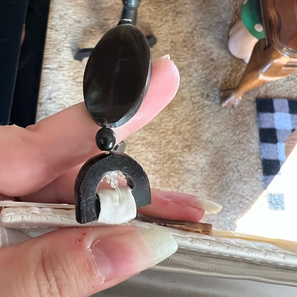 Vintage Mad Bags sea shell 🐚 and mother of pearl sewn squares shoulder purse. - Picture 9 of 17